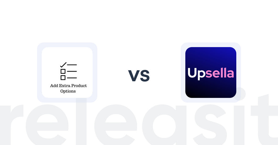 Shopify Upsell and Cross-sell Apps: Upsell | Extra Product Add‑ons vs Upsella