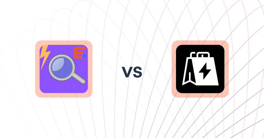 Shopify Upsell and Cross-Sell Apps: ExpertRec Smart Search Bar vs Essential Free Shipping Upsell