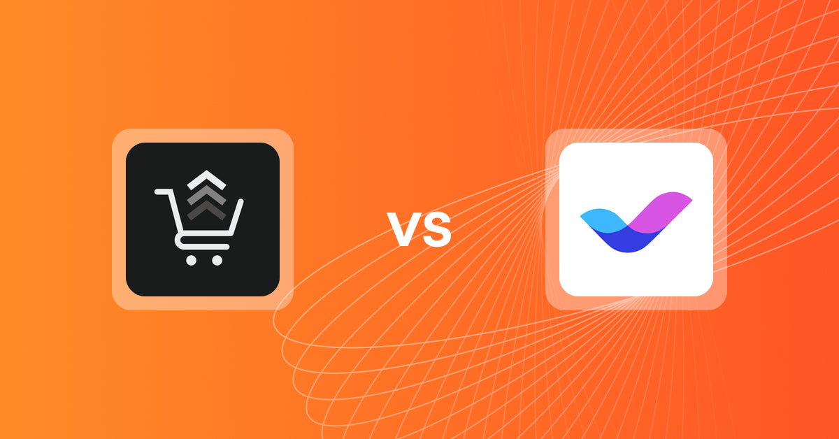 Shopify Upsell and Cross-Sell Apps: SP: Free Gifts with Purchase vs. Veda Landing Page Builder