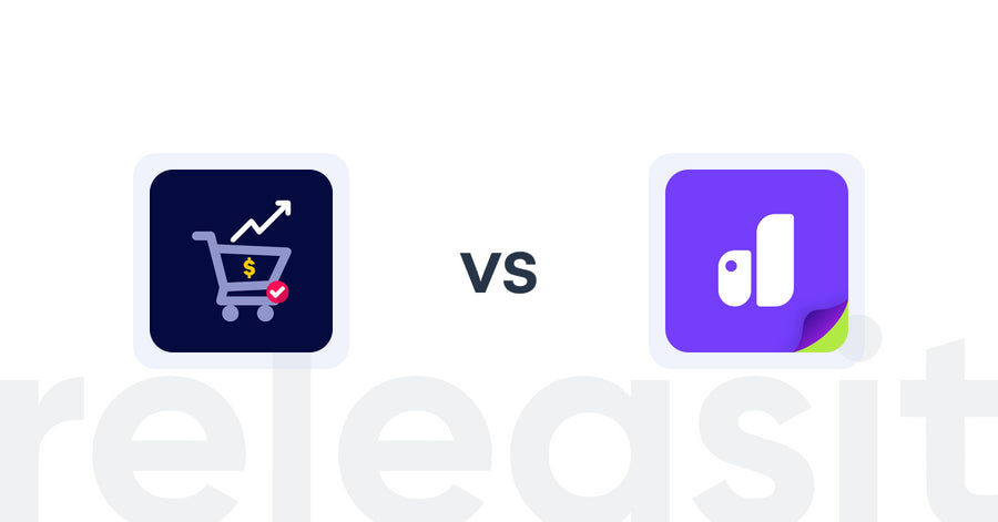 Shopify Upsell and Cross-sell Apps: Upselleandola vs Slide Cart, Sticky Add To Cart