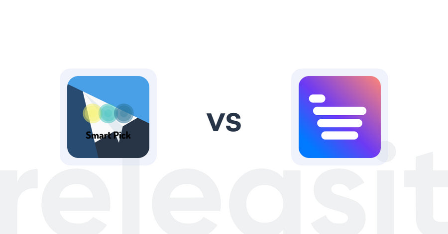 Shopify Upsell and Cross-Sell Apps: SmartPick ‑ AI Chatbot vs. Uprate.AI: Sales Chatbot