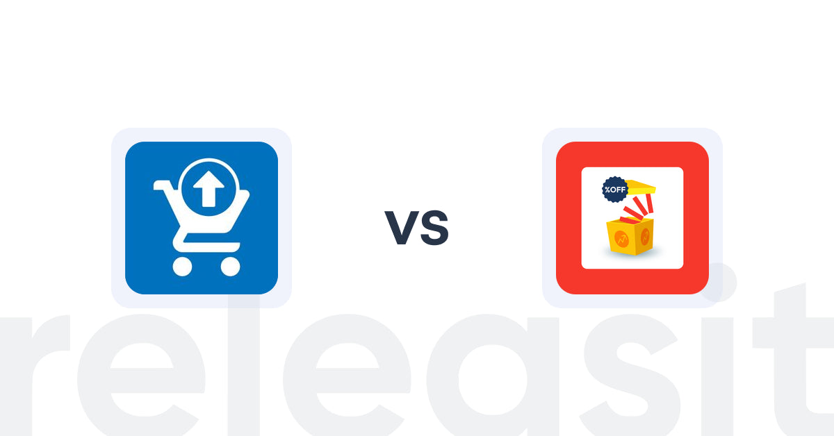 Shopify Upsell and Cross-Sell Apps: Ecom Cart Upsell Elite vs WDT Bundles & Volume Discounts