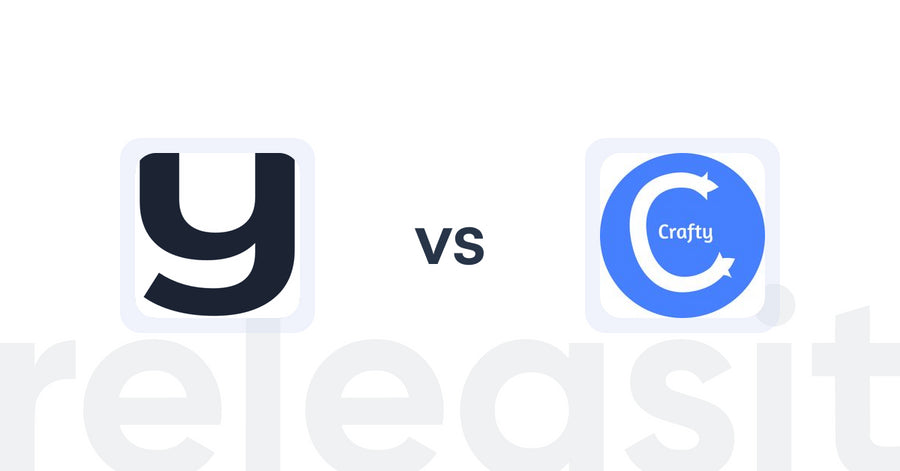 Shopify Upsell and Cross-sell Apps: Yugaa ‑ AI Chatbot vs Product Recommendations‑Crafty