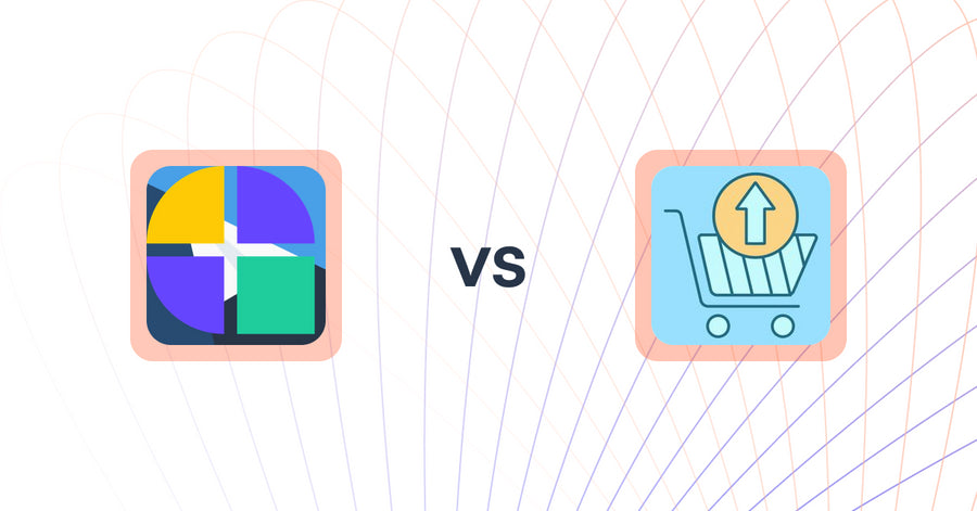 Shopify Upsell and Cross-sell Apps: AI Recommendations by Aqurate vs. Upsell Maxx