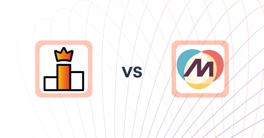 Shopify Upsell and Cross-sell Apps: Rank King: Best Seller Ranking vs. Makaira Connect