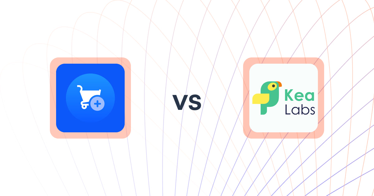 Shopify Upsell and Cross-sell Apps: Wizy Product Recommendation vs Kea Labs: Recommendations