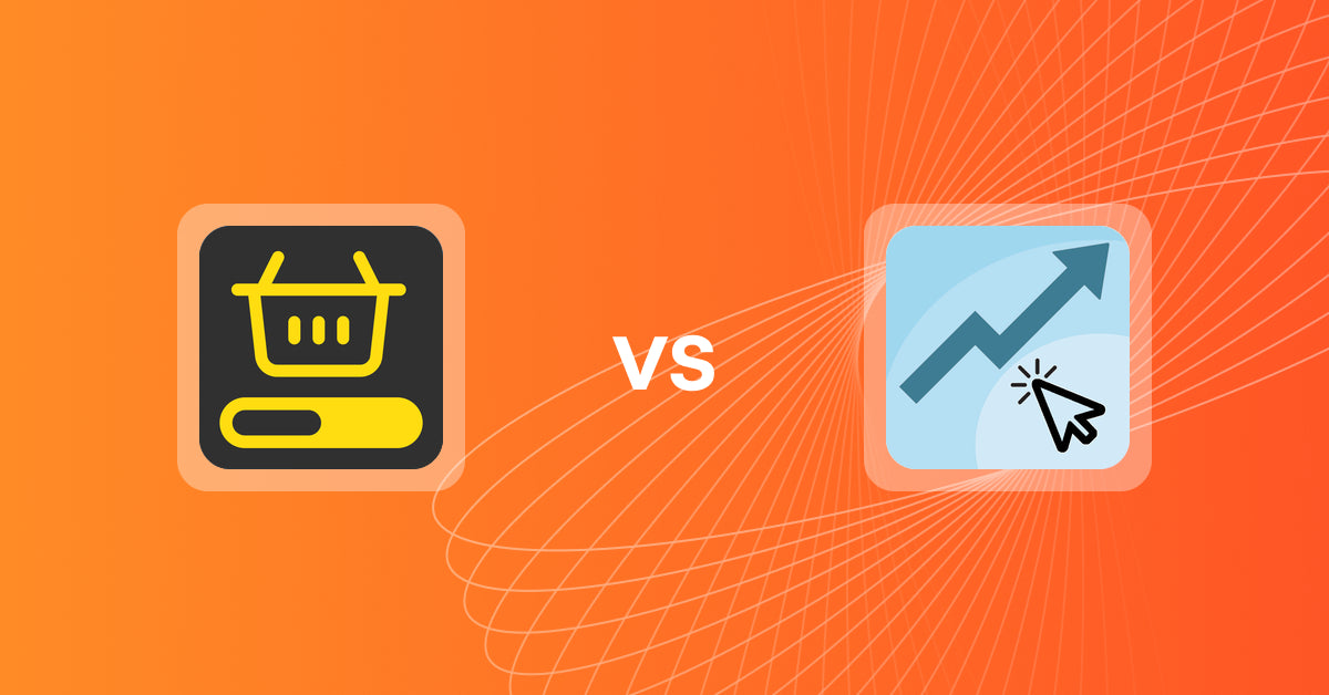 Shopify Upsell and Cross-sell Apps: MVR Free Shipping Bar & Upsell vs After Checkout Upsell ACU