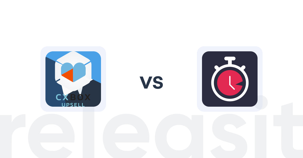 Shopify Upsell and Cross-sell Apps: CXBOX vs. Invints Shipping, Bars, Upsell