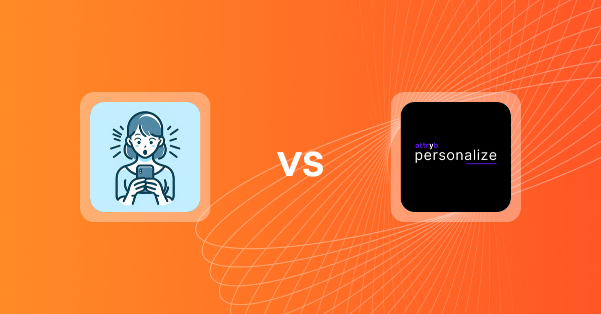 Shopify Upsell and Cross-sell Apps: ラクラク診断ビルダー vs Attryb Personalize