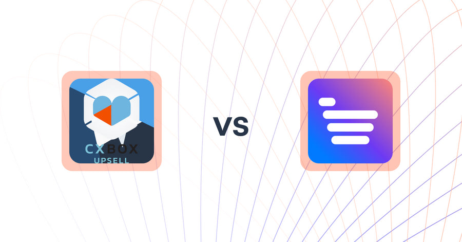 Shopify Upsell and Cross-sell Apps: CXBOX vs Uprate.AI: Sales Chatbot