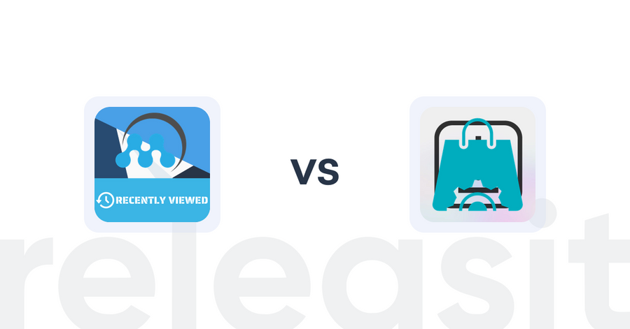 Shopify Upsell and Cross-Sell Apps: MeroxIO Recently Viewed Products vs. RecomBoost