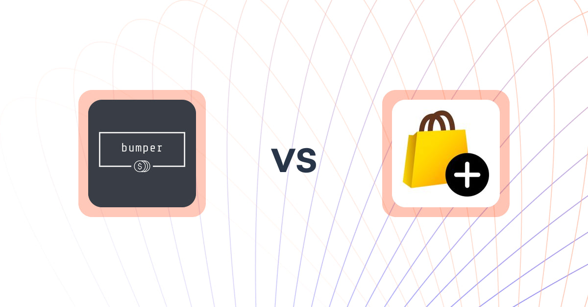 Shopify Upsell and Cross-sell Apps: bumper vs あとプラ：チェックアウト拡張 & サンクスページ最適化