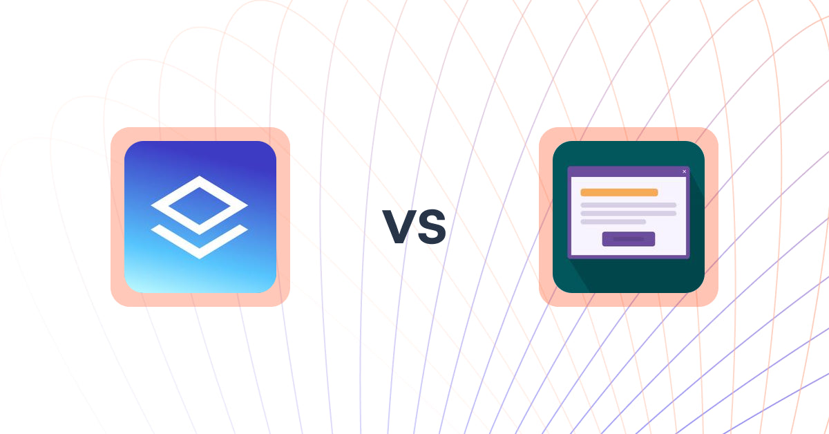 Shopify Upsell and Cross-sell Apps: Brizy Landing Page Builder vs SmartPopup: Promotion Popup