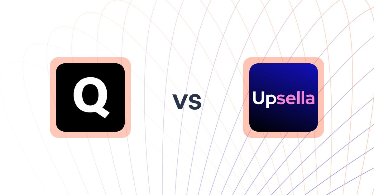 Shopify Upsell and Cross-sell Apps: Quizive: AI Quiz Builder vs. Upsella