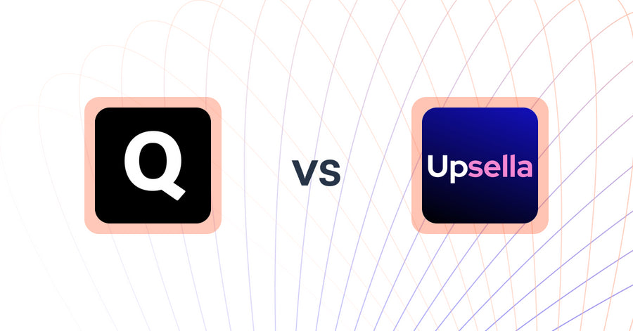 Shopify Upsell and Cross-sell Apps: Quizive: AI Quiz Builder vs. Upsella
