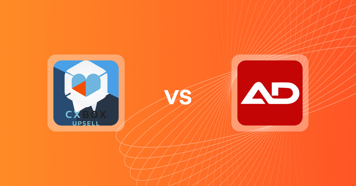 Shopify Upsell and Cross-sell Apps: CXBOX vs Product Bundle & Discount AOD