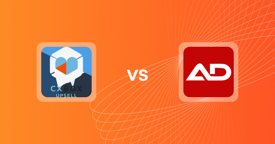 Shopify Upsell and Cross-sell Apps: CXBOX vs Product Bundle & Discount AOD