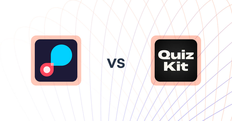 Shopify Upsell and Cross-sell Apps: Lookfy Gallery: Lookbook Image vs. Presidio: Quiz Kit