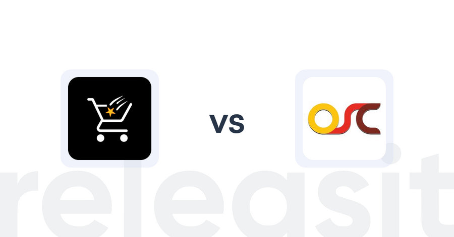 Shopify Upsell and Cross-sell Apps: Checkout Star: Improve AOV,CRO vs OSCP Upsell & Cross Sell