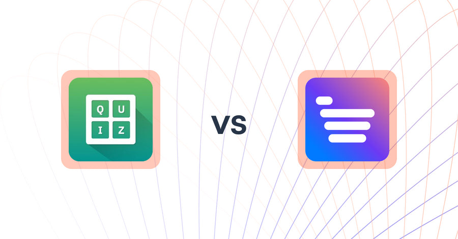 Shopify Upsell and Cross-sell Apps: Quiz Buddy ‑ Product Quiz vs Uprate.AI: Sales Chatbot