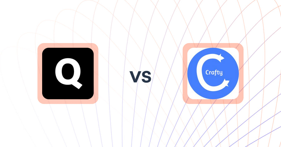 Shopify Upsell and Cross-sell Apps: Quizive: AI Quiz Builder vs. Product Recommendations‑Crafty