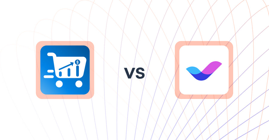 Shopify Upsell and Cross-Sell Apps: Cart Upsell—Slide Cart Drawer vs Veda Landing Page Builder