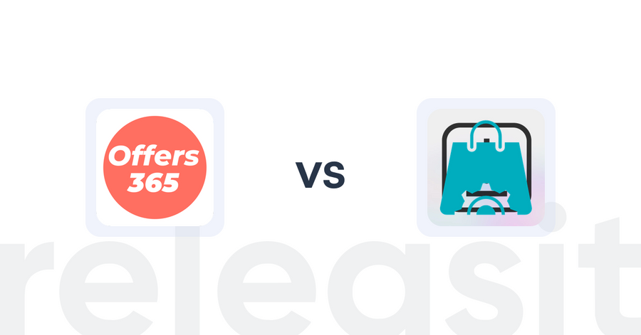 Shopify Upsell and Cross-Sell Apps: Offers365 Post Purchase Upsell vs RecomBoost