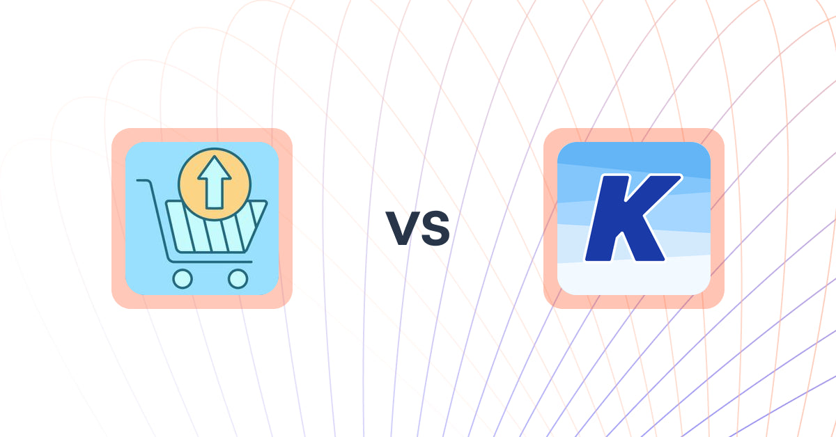 Shopify Upsell and Cross-sell Apps: Upsell Maxx vs K: Cross Sell Related Products