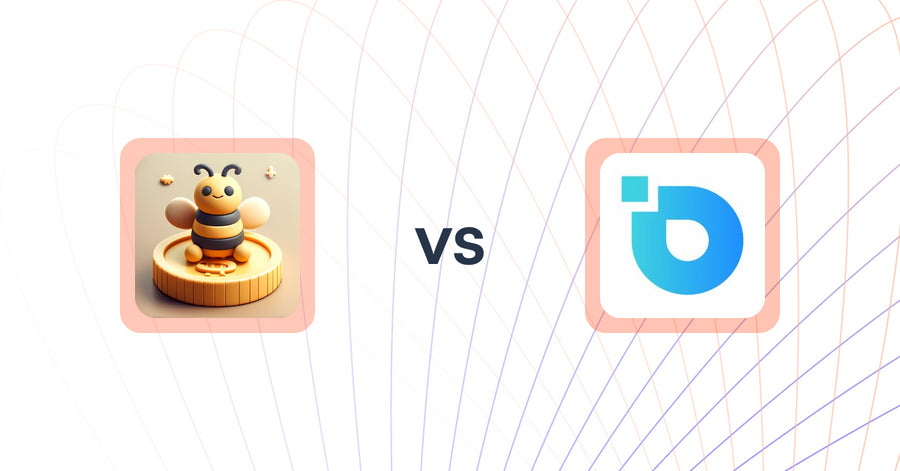 Shopify Upsell and Cross-sell Apps: FeeBee ‑ Fees and Deposits vs. DMetaSoul Recommendations