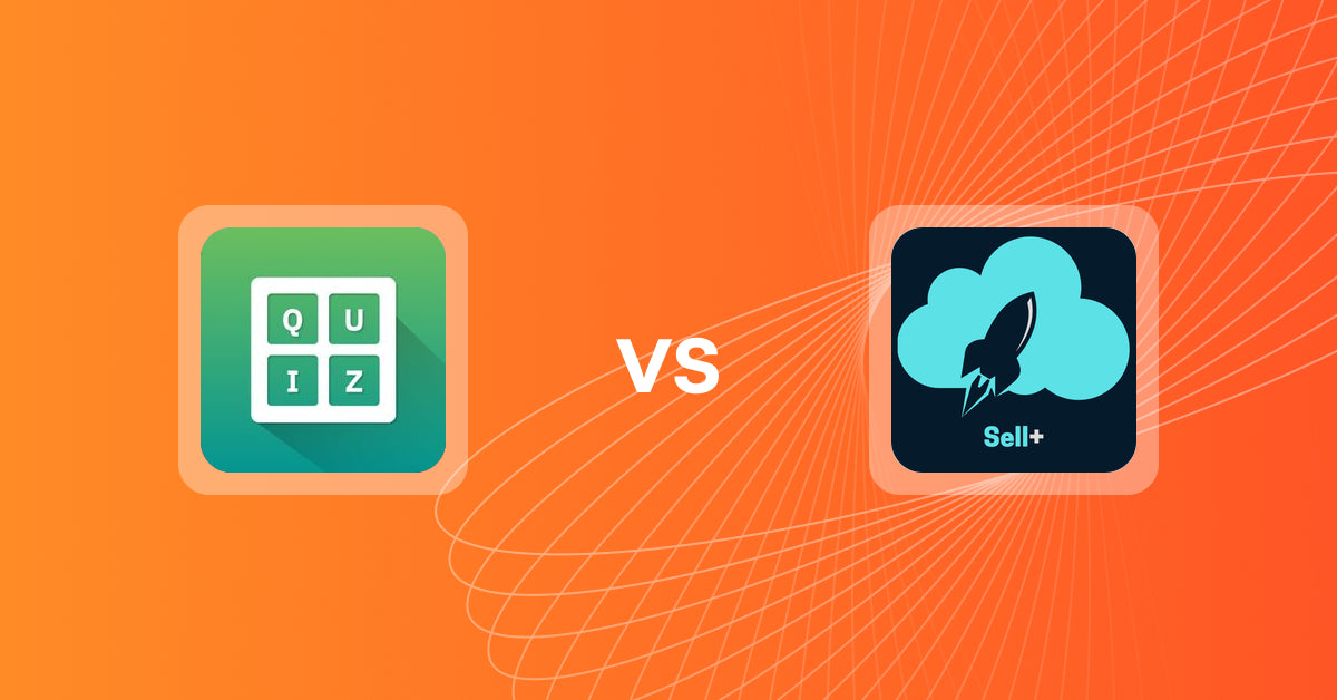 Shopify Upsell and Cross-sell Apps: Quiz Buddy ‑ Product Quiz vs Sell Plus