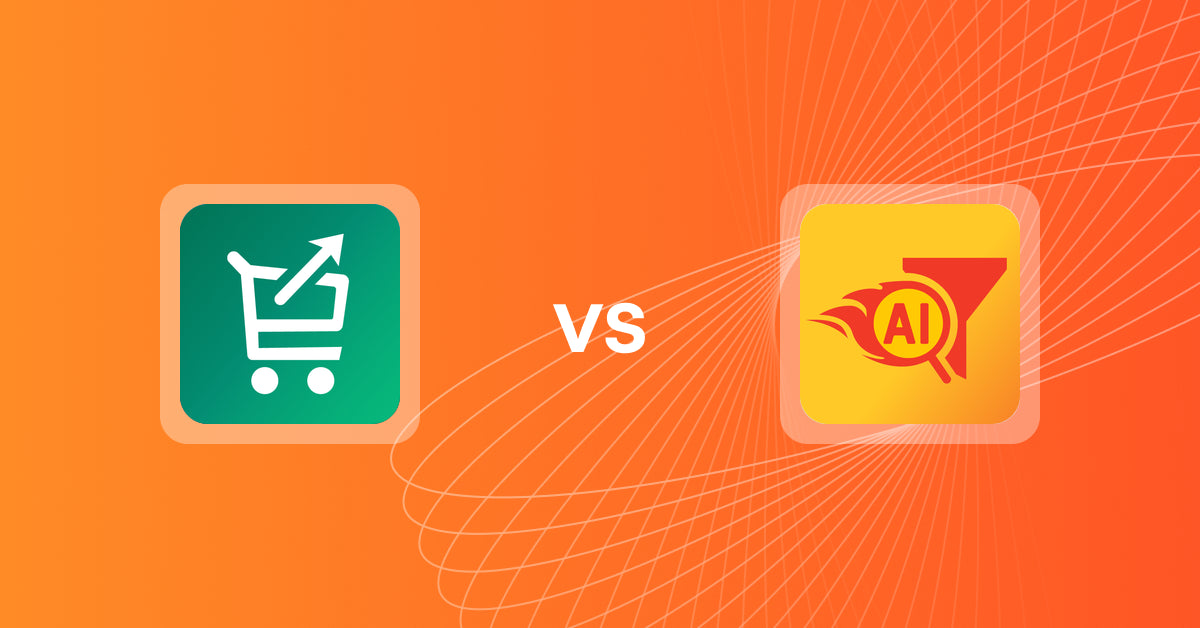 Shopify Upsell and Cross-sell Apps: Simply Cartbooster vs Rapid AI Search Bar & Filter