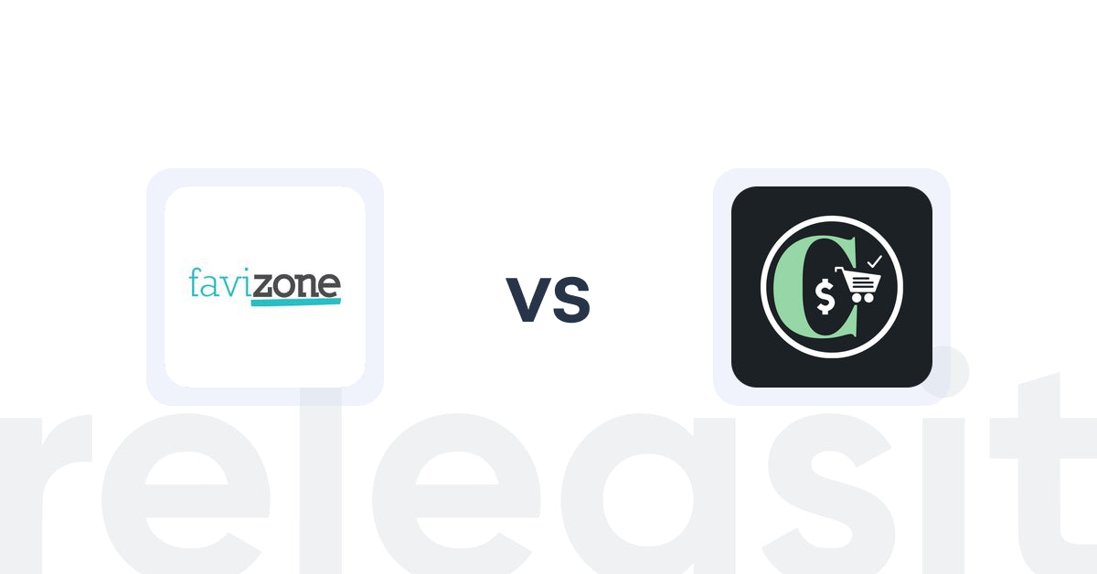 Shopify Upsell and Cross-sell Apps: Favizone: upsell & cross‑sell vs Checkmate Upsell Zone