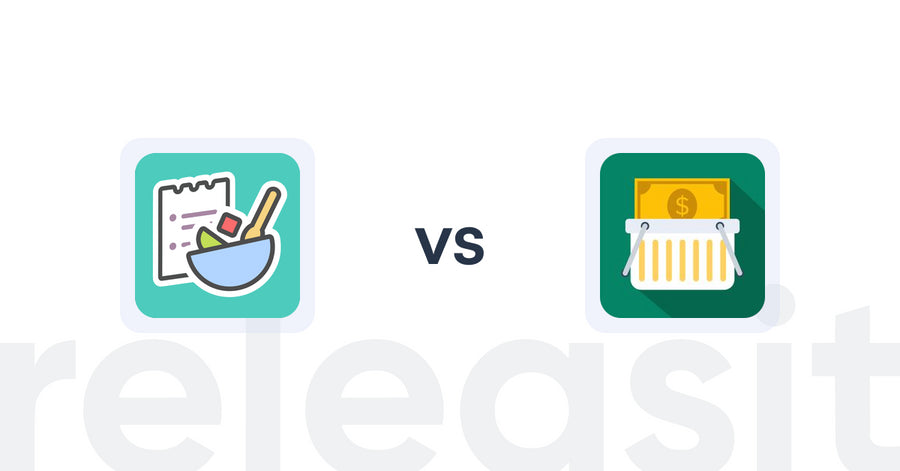 Shopify Upsell and Cross-sell Apps: BentoSMB Recipes vs Cartix Cart Discount + Upsell