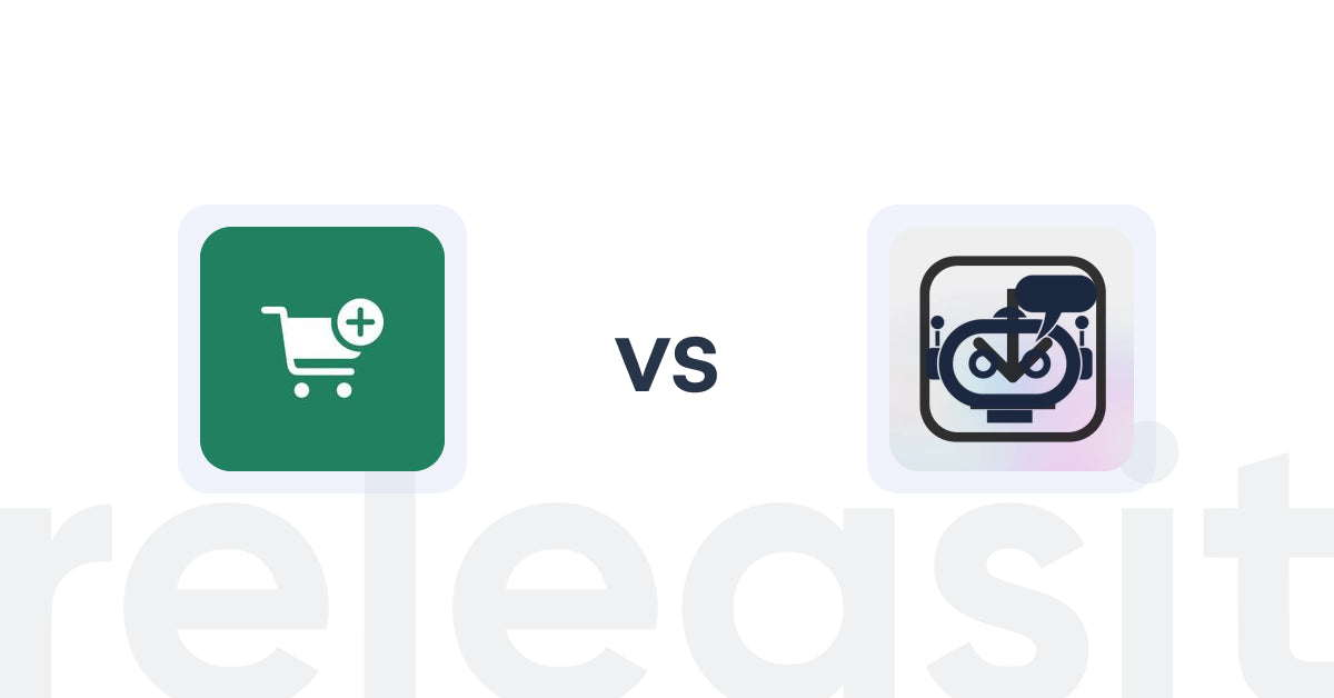 Shopify Upsell and Cross-Sell Apps: Checkout Upsell by Code Ninjas vs. RevoChat: AI Sales Chatbot
