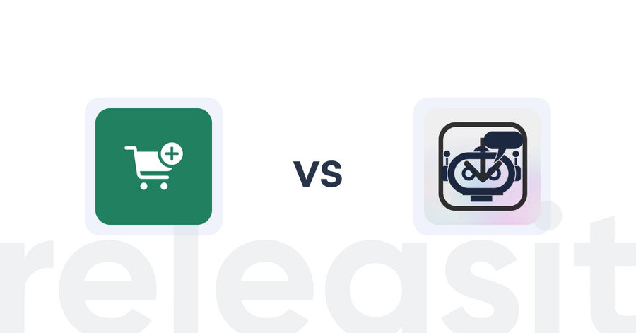 Shopify Upsell and Cross-Sell Apps: Checkout Upsell by Code Ninjas vs. RevoChat: AI Sales Chatbot
