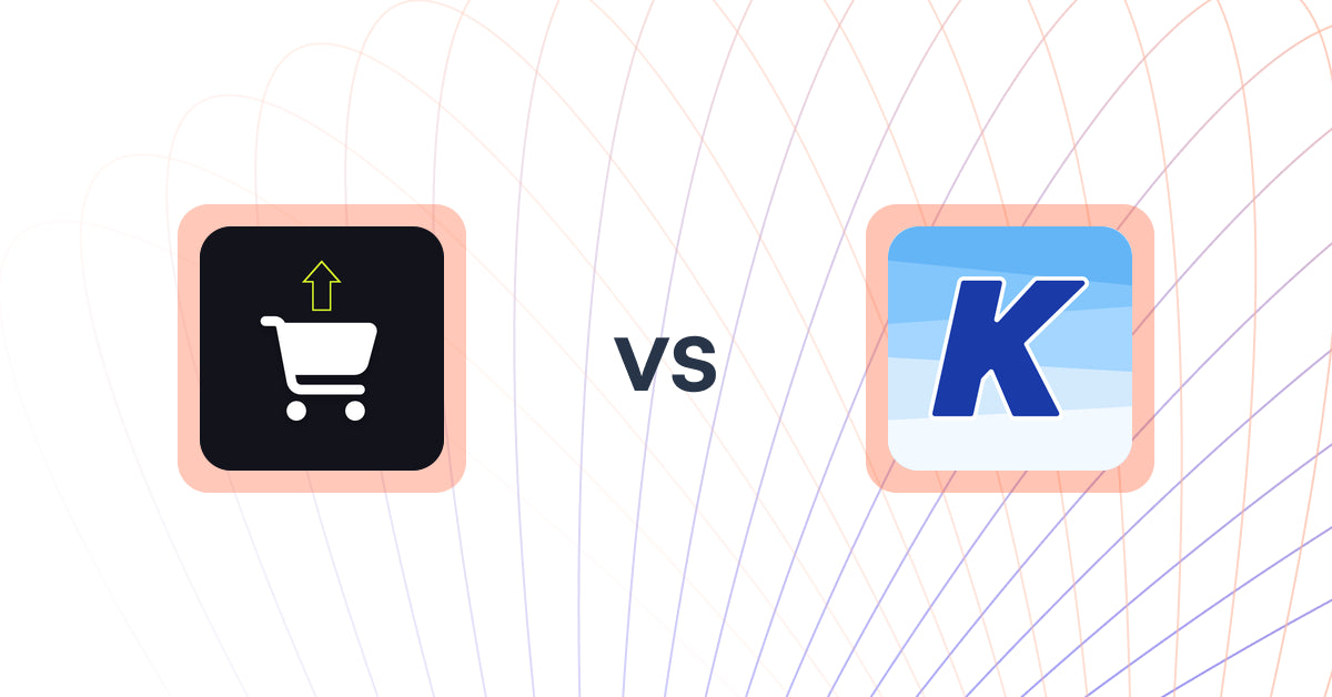 Shopify Upsell and Cross-sell Apps: LevelUp Cross‑sells vs K: Cross Sell Related Products