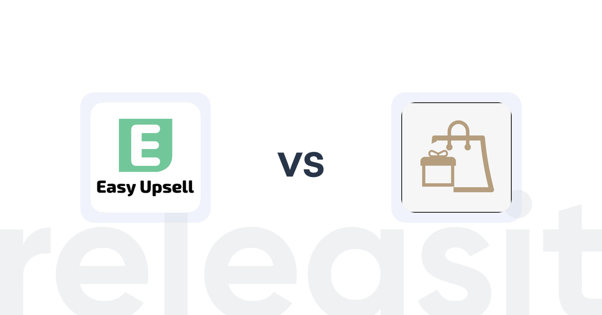 Shopify Upsell and Cross-sell Apps: Easy Upsell vs PROXATION ‑ Freebie Upsell