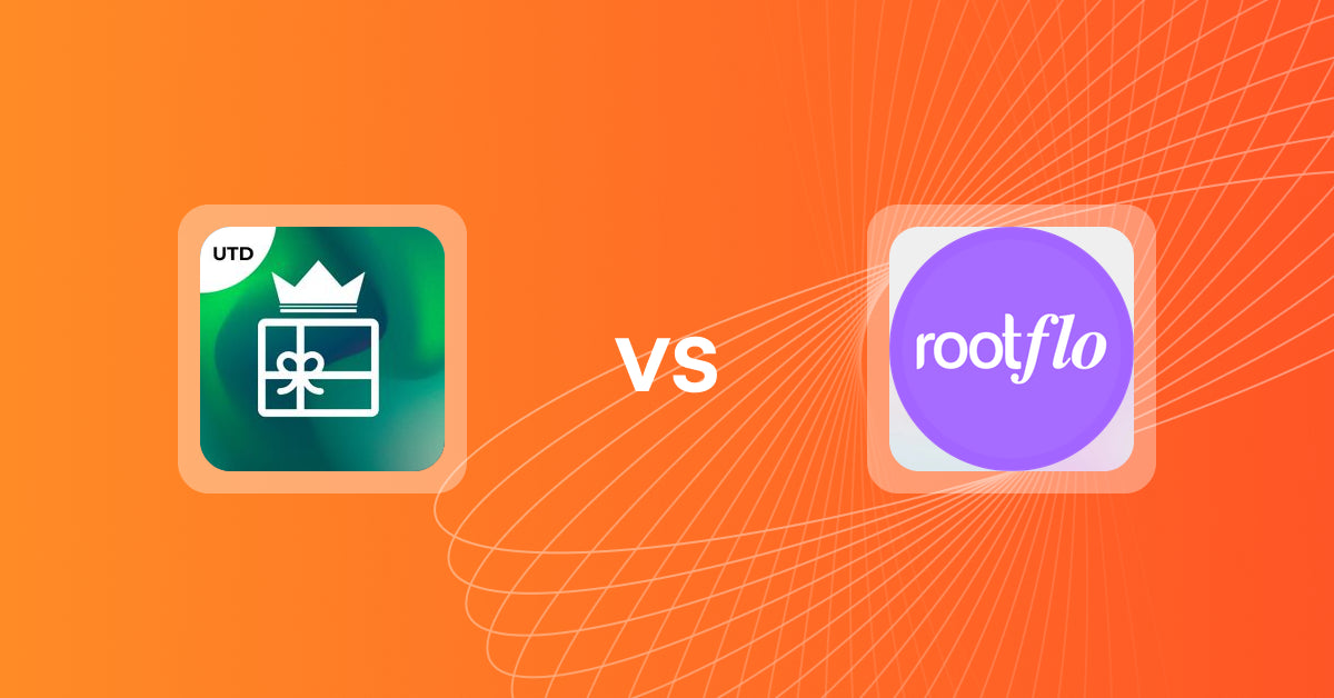 Shopify Upsell and Cross-sell Apps: Box King: Gift Bundle Builder vs Rootflo AI Quiz, Banner, Nudge