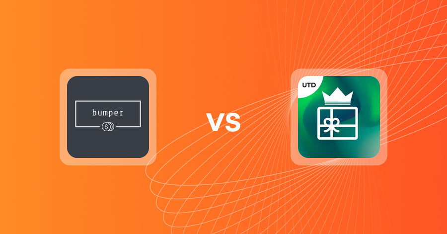 Shopify Upsell and Cross-Sell Apps: bumper vs. Box King: Gift Bundle Builder