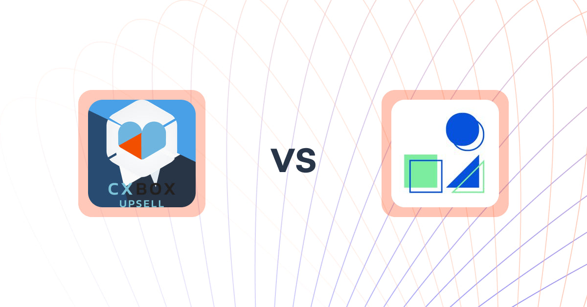 Shopify Upsell and Cross-Sell Apps: CXBOX vs. Meja ‑ Product Recommender