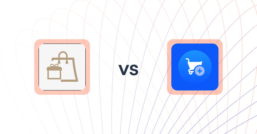 Shopify Upsell and Cross-sell Apps: PROXATION ‑ Freebie Upsell vs Wizy Product Recommendation