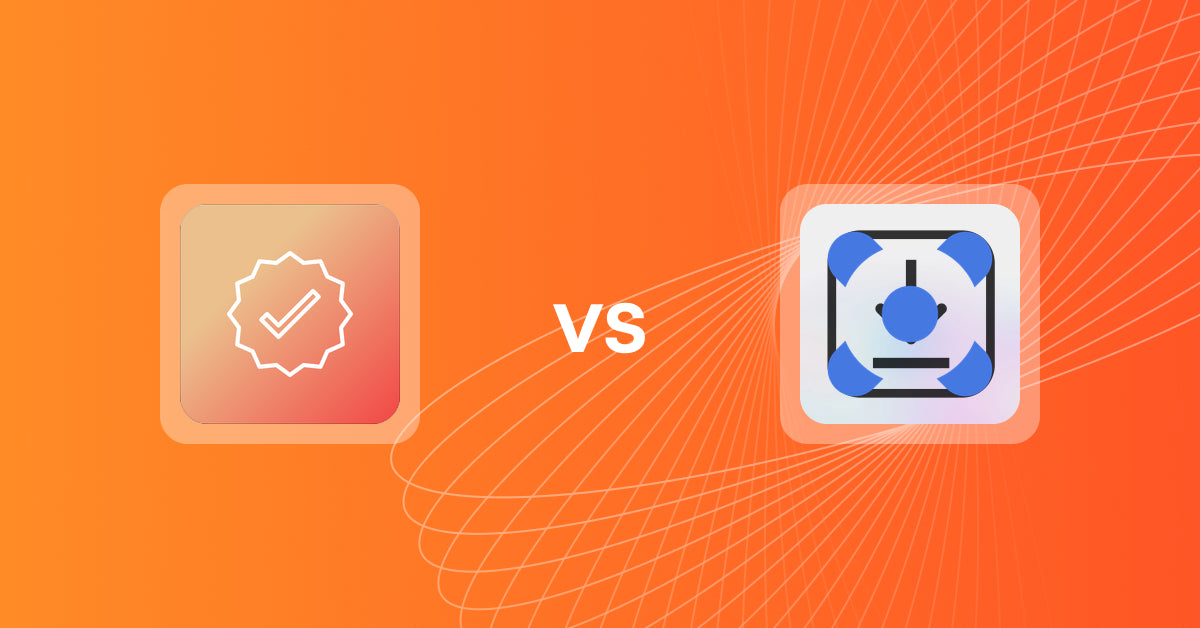 Shopify Upsell and Cross-Sell Apps: Mega Verified Product Badges vs. XO Search & Recommendation