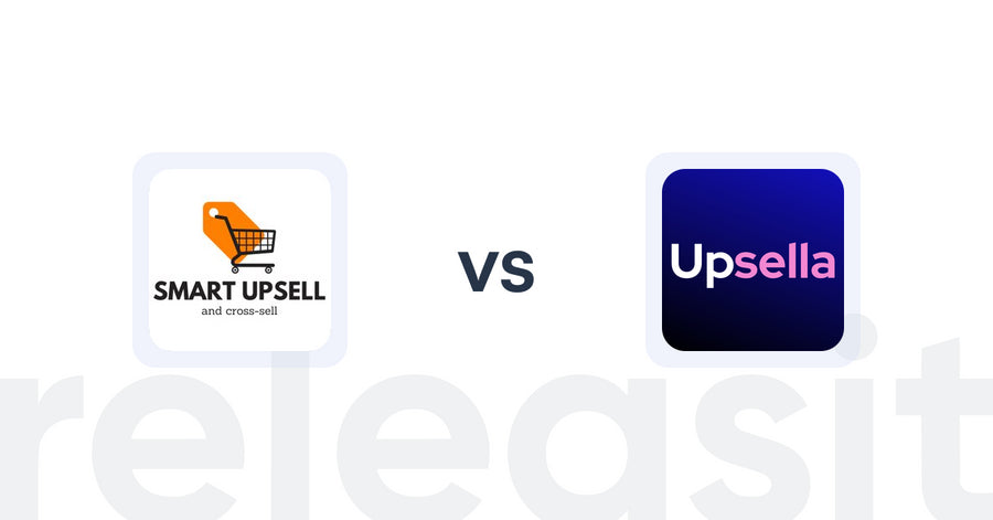 Shopify Upsell and Cross-sell Apps: Smart Upsell vs. Upsella