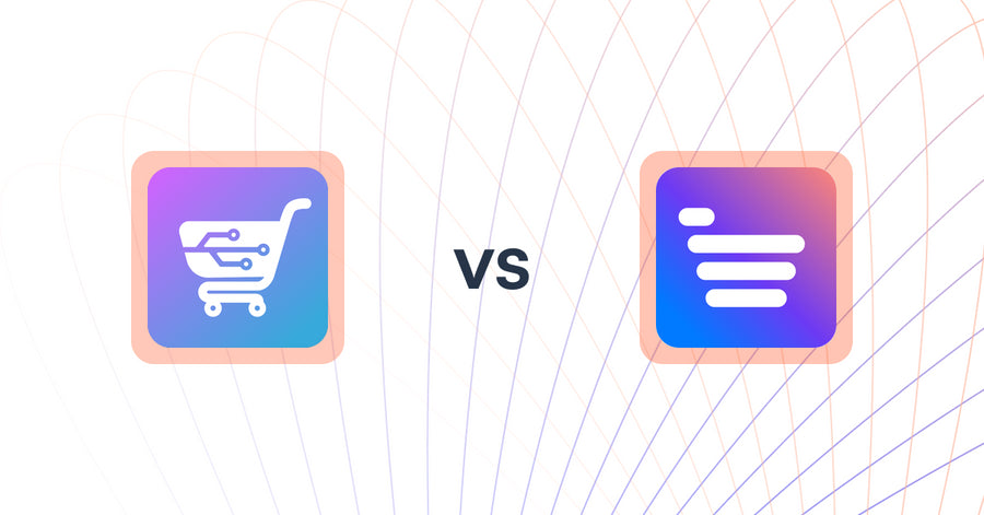 Shopify Upsell and Cross-sell Apps: AI Cart & Upsell vs Uprate.AI: Sales Chatbot