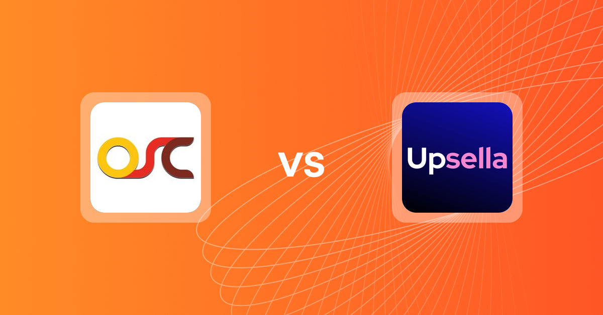 Shopify Upsell and Cross-sell Apps: OSCP Upsell & Cross Sell vs Upsella