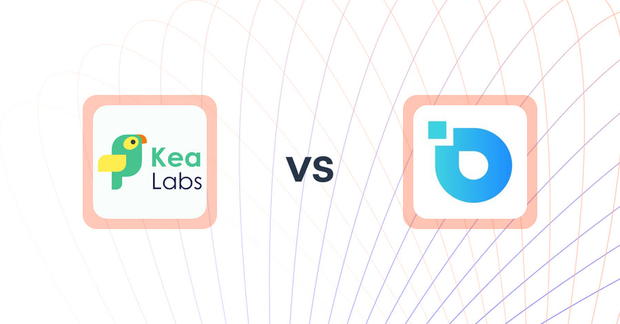 Shopify Upsell and Cross-sell Apps: Kea Labs: Smart Search vs DMetaSoul Recommendations