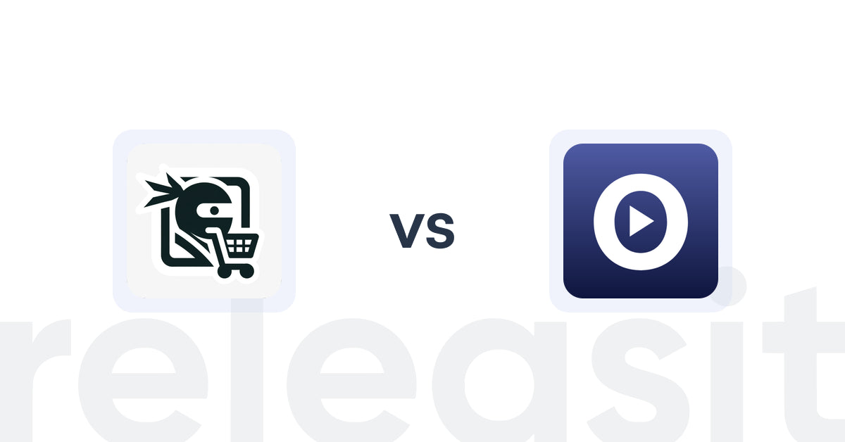 Shopify Upsell and Cross-sell Apps: Checkout Ninja Blocks vs Vydio: Video Based Upsells