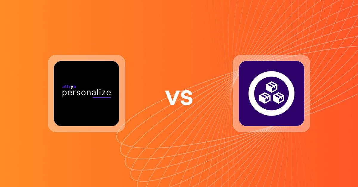 Shopify Upsell and Cross-sell Apps: Attryb Personalize vs MCE: Product Addons & Bundles