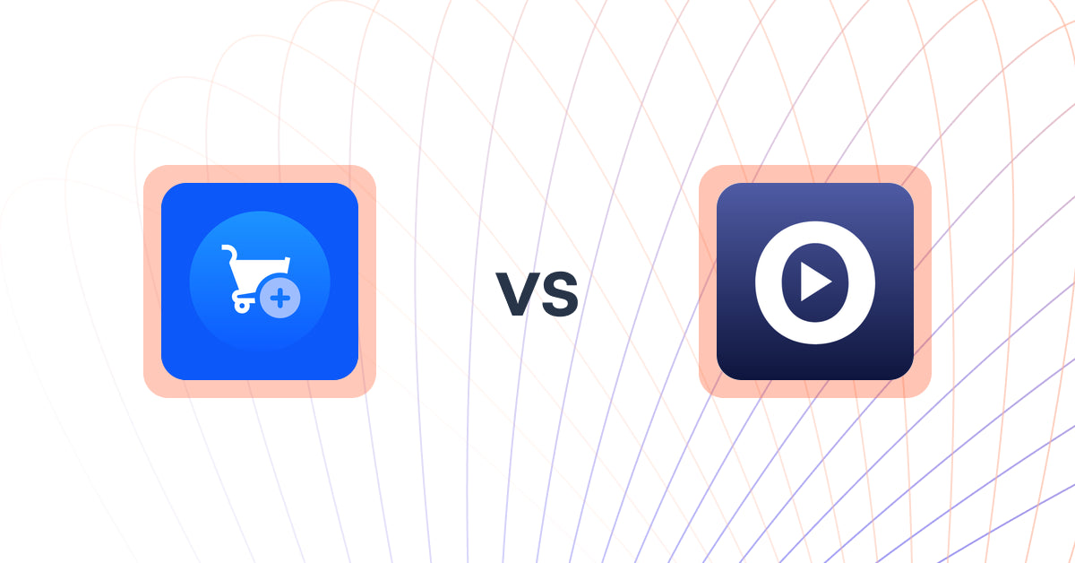 Shopify Upsell and Cross-Sell Apps: Wizy Product Recommendation vs Vydio: Video Based Upsells