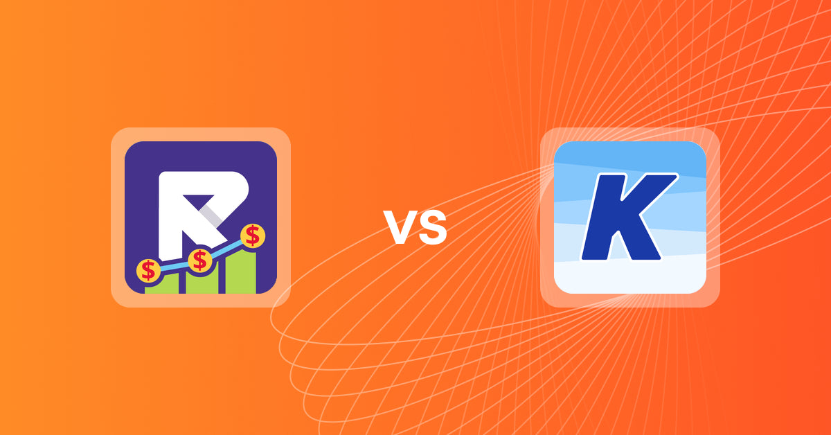 Shopify Upsell and Cross-sell Apps: Sales Motivator Bar by Revy vs K: Cross Sell Related Products